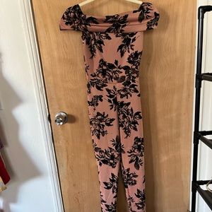 Dusty rose jumpsuit